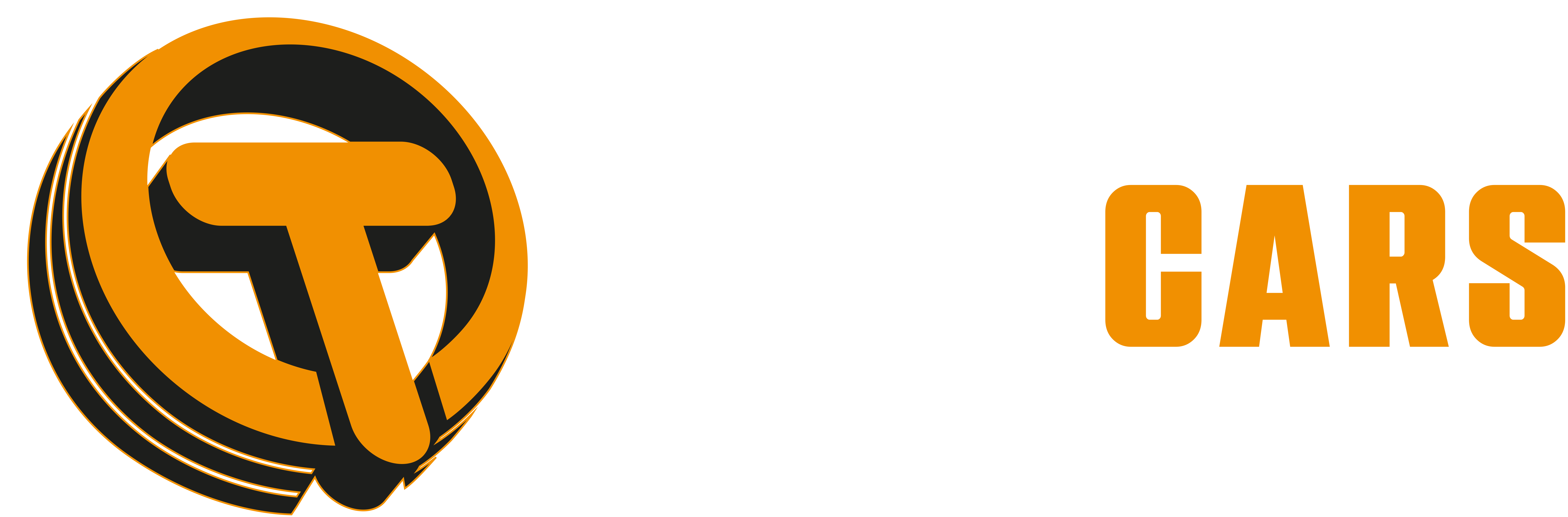 trubicars logo on draker background