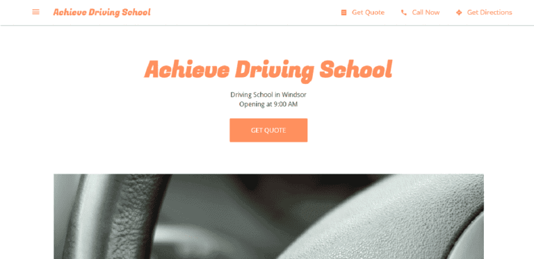 Achieve Driving School