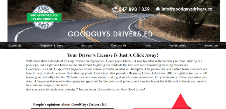 Good Guys Drivers Ed