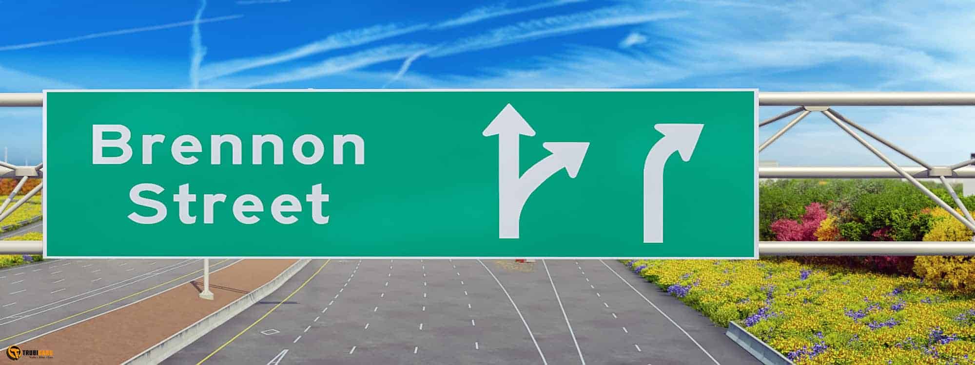 Various Exit Signs Are Used on Freeways