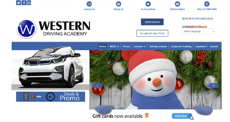 Western Driving Academy London Ontario