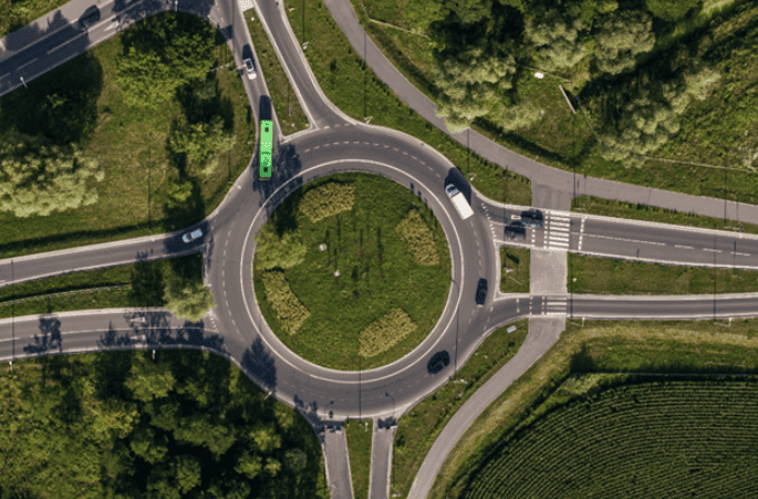 How to Safely Enter and Drive Through a Roundabout