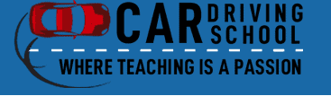 Car Driving School Logo
