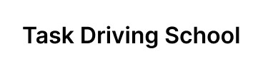 Task Driving School Logo