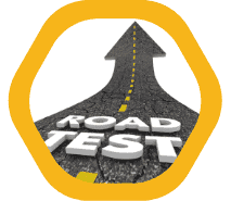 Day of your Road Test – Check In