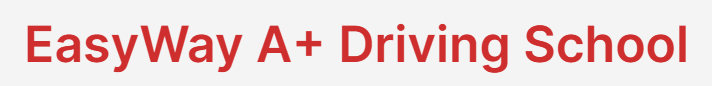EasyWay A+ Driving School Logo
