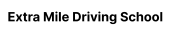 Extra Mile Driving School Logo
